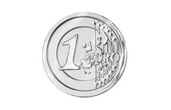 Шоколадные монеты «Евро», 6г в коробках по 500 штук, горький шоколад, серебряная фольга