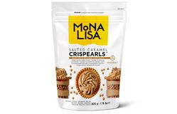 MoNA LISA – Шоколадные драже Crispearls™ Salted Caramel (CHF-CC-CCRISE0-02B) в подсоленной карамели хрустящие внутри, 800г