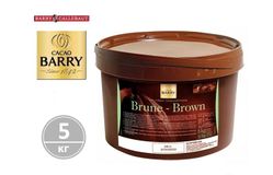 Cacao Barry – Темная глазурь 18% какао (M-9VSBR-656) Pate a Glacer Brune-Brown, ведро 5кг, в коробке по 4шт.