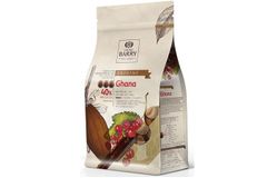 Barry Callebaut - Молочный шоколад 40% какао GHANA CHM-P40GHA-2B-U73 1кг в коробке по 6шт.