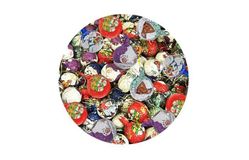 Елочная игрушка из шоколада «Новогодний шарик» 13г в тубах по 45 штук [ecom]