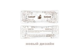Сахар порционный стик 10г стандартный дизайн [коробка 10кг]
