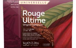 Cacao Barry – 100% Какао-порошок Rouge Ultime (DCP-20RULTI-89B) алкализованный с повышенным содержанием жира, 1кг