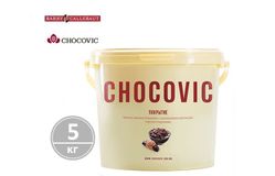 Chocovic – Кондитерская шоколадно-ванильная масса (покрытие) PAULA (FND-T20CHVC-T60) 5кг в коробке по 2шт.