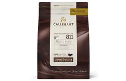 Callebaut - Шоколад темный 54,5% какао (811-RT-U71) 2,5кг