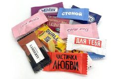 Жевательная резинка Дирол (Dirol) с логотипом заказчика