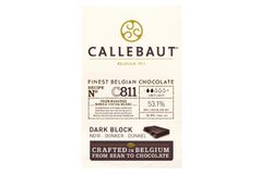 Callebaut - Шоколад темный 54,5% какао (811NV-132) блок 5кг