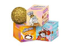 Шоколадные шары с маршмеллоу 28г «Crolchini» в коробках по 48 штук