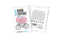 Шоколад 50г «Brain Support» молочный в картонной упаковке