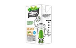 ZINUS - Овсяный напиток из пророщенного овса 1,5% 1,0л в упаковке по 12шт.