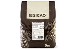 Sicao - Шоколад темный 54.1% какао (CHD-Q54-25B) 5кг