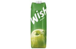 Wish – Нектар Яблоко зеленое, 1л в упаковке по 12шт.