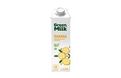 GreenMilk – соевый напиток "Банан", 0,75л, в упаковке по 12шт