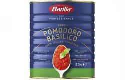 Barilla (БАРИЛЛА) – Соус томатный с БАЗИЛИКОМ (Sugo Pomodoro Basilico) 2,5кг Италия, в коробке по 3шт.