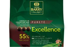 Cacao Barry – Темный шоколад 55% какао EXCELLENCE (CHD-R55EXEL-RT-U72) 5кг в коробке по 4шт.
