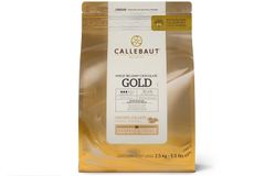 Callebaut - Шоколад GOLD с карамелью 30,4% какао CHK-R30GOLD-2B-U75 2,5кг в коробке по 4шт.
