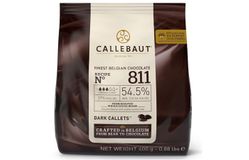 Callebaut - Шоколад темный 54,5% какао (811-E0-D94/811-RT-D94) 0,4кг