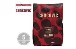 Chocovic – Горький шоколад 72% какао ТОМАС/TOMAS (CHD-N72CHVC-25B) 5кг