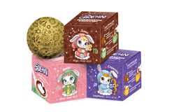 Шоколадные шары с маршмеллоу 28г «Crolchini» Зодиак в коробках по 48 штук