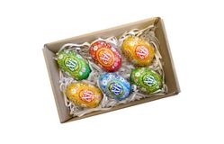 Яйцо шоколадное Пасхальное с маршмеллоу 6х28г в коробке [ecom]