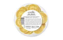 Шоколадная монета «2024 год – Год Дракона» 6г, молочный шоколад в золотой фольге, в тубе по 60шт.