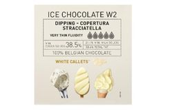 Callebaut Ice Chocolate - Шоколад белый 38,5% какао (ICE-50-WNV-552) 2,5кг по 4шт в коробке