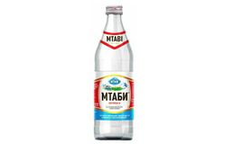 (Ч/З) Мтаби - минеральная лечебно-столовая вода 0,45л, стекло, в упаковке по 12 шт