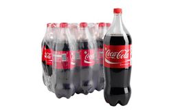 Кока-Кола (Coca-Cola) 1л, ПЭТ, Kz [упаковка 12шт]