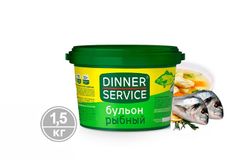 DINNER SERVICE – Бульон Рыбный PREMIUM сухой в пластиковых банках по 1,5кг
