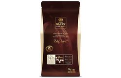 Barry Callebaut - Белый шоколад 34% какао Zephyr CHW-N34ZEPH-2B-U73 1кг в коробке по 6шт. СГ до 25.07.25