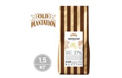 Шоколад белый в каплях, Old Plantation, 27% какао, в пакетах по 1,5кг