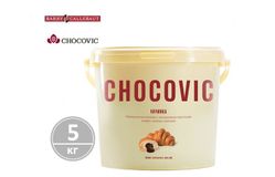 Chocovic – Термостабильная шоколадно-ореховая начинка PATRICIA (FND-V1136CHVC-T60) 5кг в коробке по 2шт.