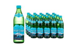 (Ч/З) Нарзан - минеральная вода 0,45л, стекло, (Холдинг Аква), в упаковке по 20шт