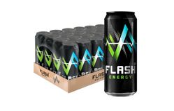 Напиток энергетический Флэш Ап Энерджи (Flash Up Energy) с кофеином и таурином б/а 0,45л ж/б, [упаковка 24шт.]