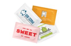 Сахар в пакетиках 5г с логотипом