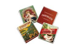 Шоколад коллекционный «Coffee Story» 250х5г молочный в коробках по 1000 штук