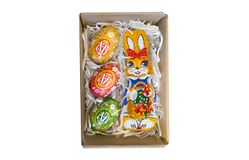 Набор шоколадный Пасхальный с маршмеллоу 154г в коробке [ecom]
