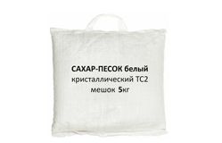 Сахар-песок белый кристаллический ТС2, мешок 5кг