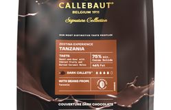 Callebaut – Горький шоколад 75% какао Zestina Tanzania (CHD-P1ZETAN-U73) 1кг в коробке по 6шт.
