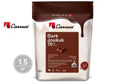 Carma – Горький шоколад Dark Joukuk 70% какао (CHD-M138JOKUE6-Z71) 1,5кг