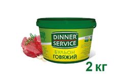 DINNER SERVICE – Бульон Говяжий PREMIUM сухой в пластиковых банках по 2кг