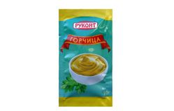 Руконт – горчица порционная саше 10г, [коробка 300шт.]