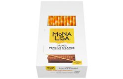 MoNA LISA – CHX-PC-19942E0-999 Карандаши размера XL из белого шоколада оранжевые (d-7мм, L-200мм, 115 карандашей)