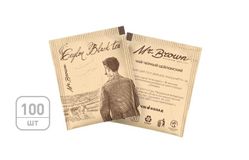 Mr.Brown - чай пакетированный черный цейлон 100х2г
