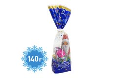 Новогодний шоколадный набор «Дед Мороз» 140г в коробке [ecom]