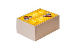 Набор шоколадных яиц «Пасха» желтый 3х20г [в коробе 2 набора, ecom]