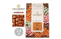 Callebaut - Шоколад молочный 31,1% какао с настоящей карамелью CHF-N3438CARE4-U70 2,5кг в коробке по 4шт.