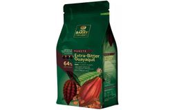 Cacao Barry – Горький шоколад 64% какао EXTRA BITTER GUAYAQUIL CHD-P64EBPU-RT-U72 5кг в коробке по 4шт.
