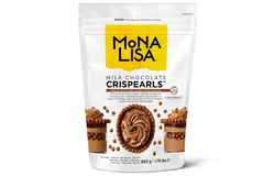 MoNA LISA – Шоколадные драже Crispearls™ Milk (CHM-CC-CRISPE0-02B) из молочного шоколада с хрустящим слоем внутри, 800г по 4шт в коробке