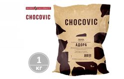 Chocovic – темная лауриновая глазурь Adora 14% какао (ISD-Q143CHVC-69C) 1,0кг в коробке по 10шт.
